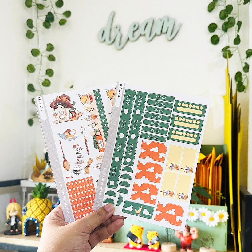 Enchanter | Enchanted | Hobonichi Cousin Weekly Kit - hcwk031