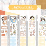 Placid | Sweet Dreams | Hobonichi Cousin Weekly Kit - hcwk090