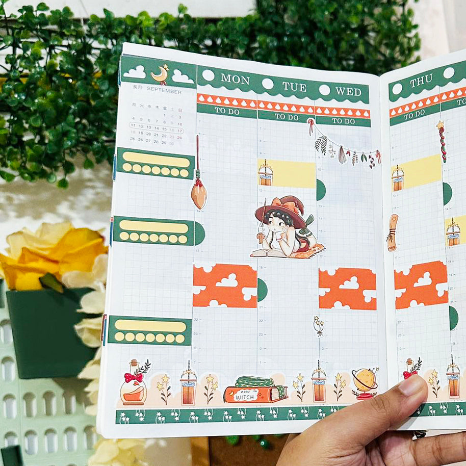 Enchanter | Enchanted | Hobonichi Cousin Weekly Kit - hcwk031