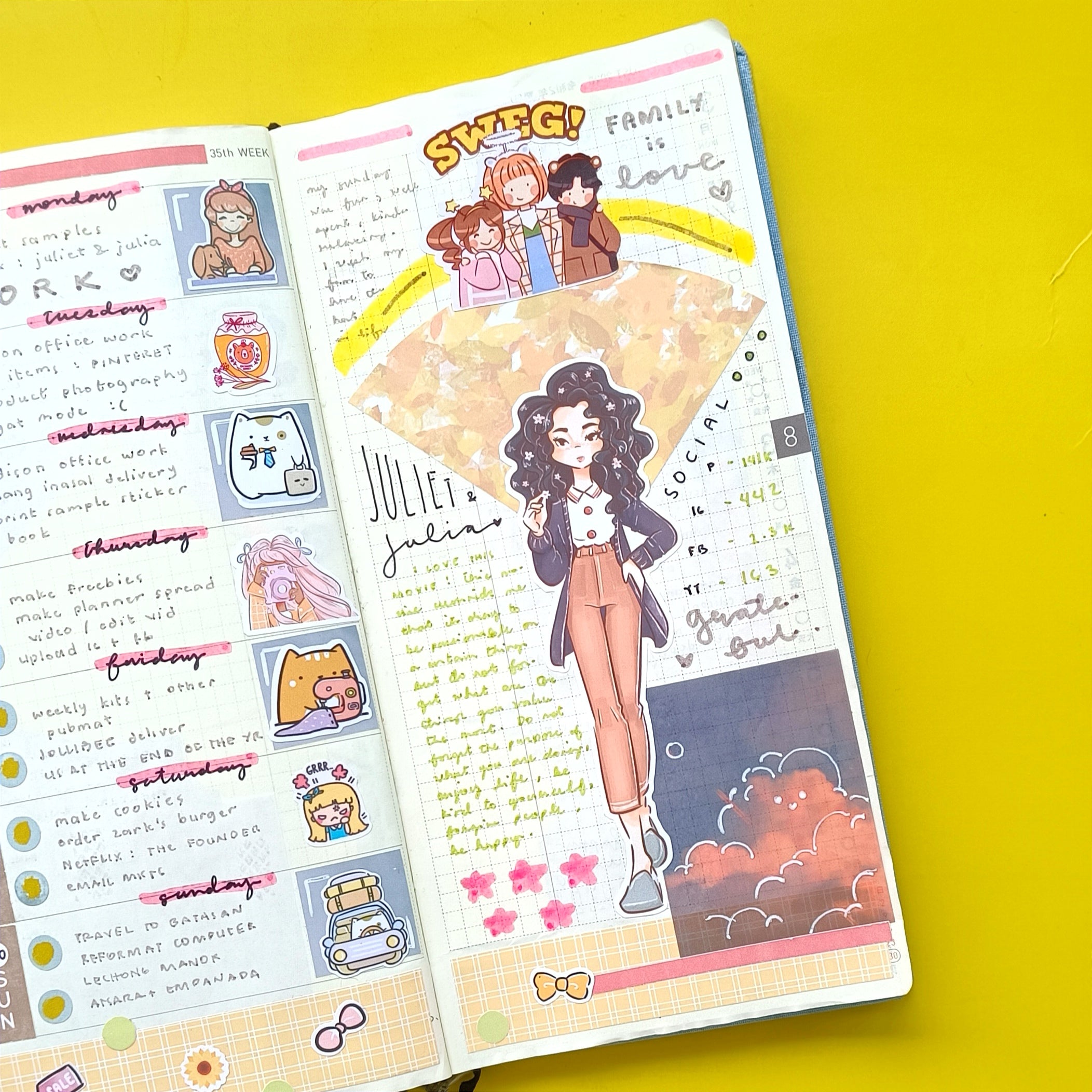 Blooming | Spring | Collection Sticker | C137