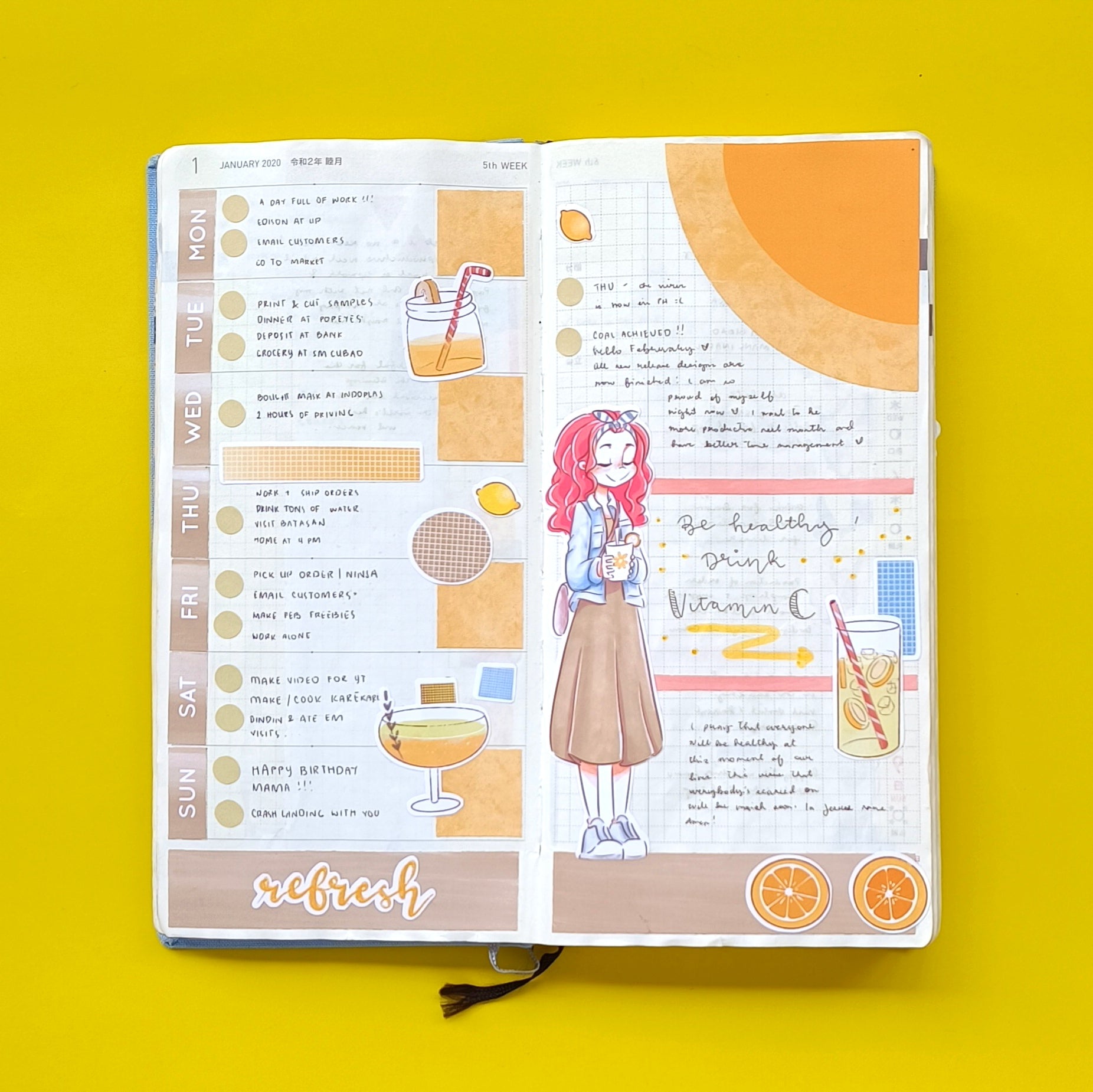 Refresh | Spring | Collection Sticker | C144