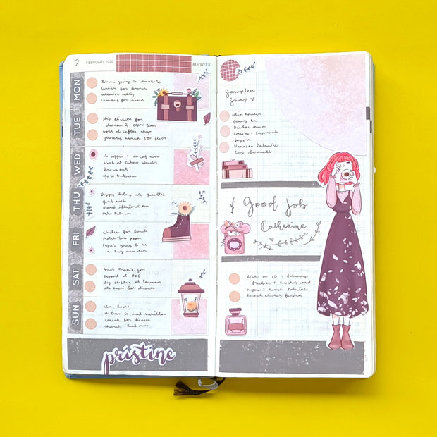 Pristine | Spring | Collection Sticker | C140