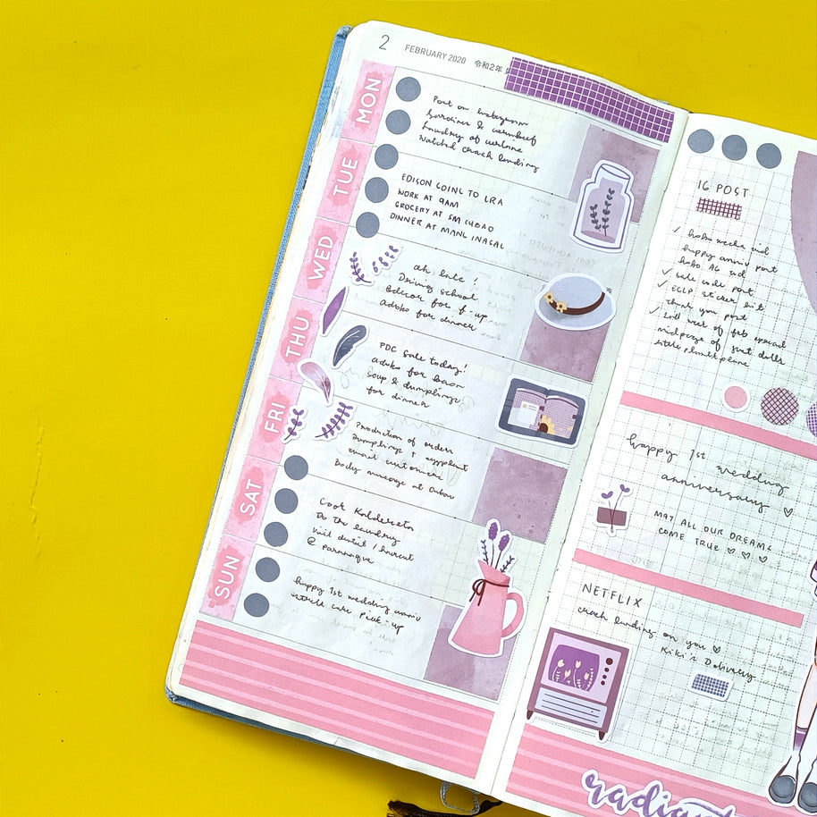 Radiant | Spring | Collection Sticker | C142