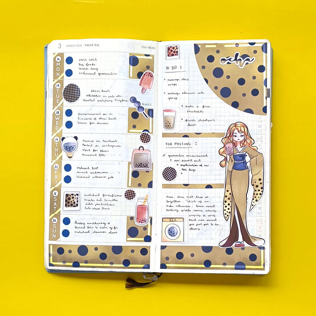 Ocha | Tokyo Wanderer | Collection Sticker | C154