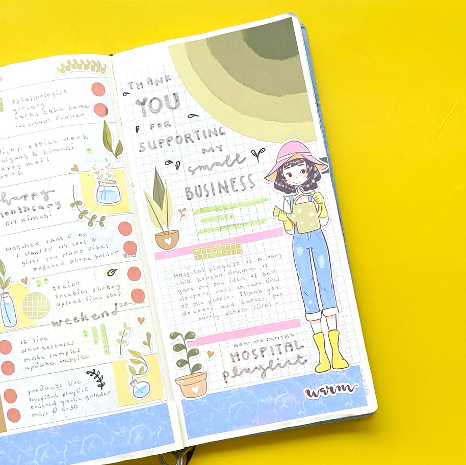 Warm | Summer Time | Collection Sticker | C161