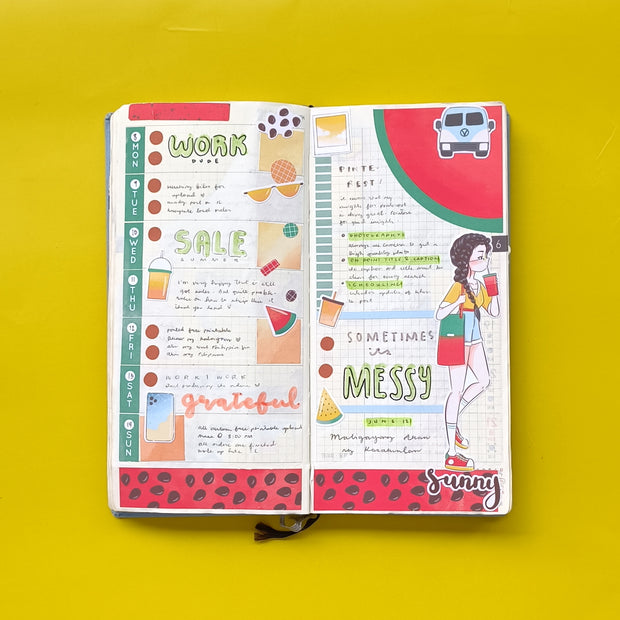 Sunny | Summer Time | Collection Sticker | C163