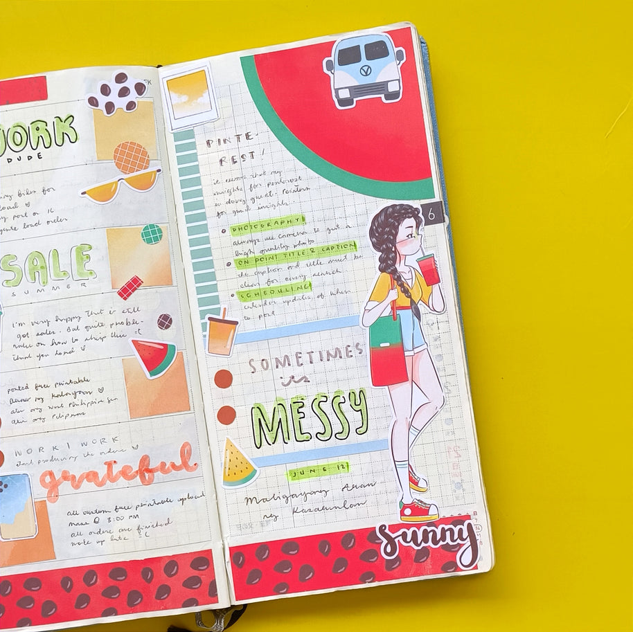 Sunny | Summer Time | Collection Sticker | C163