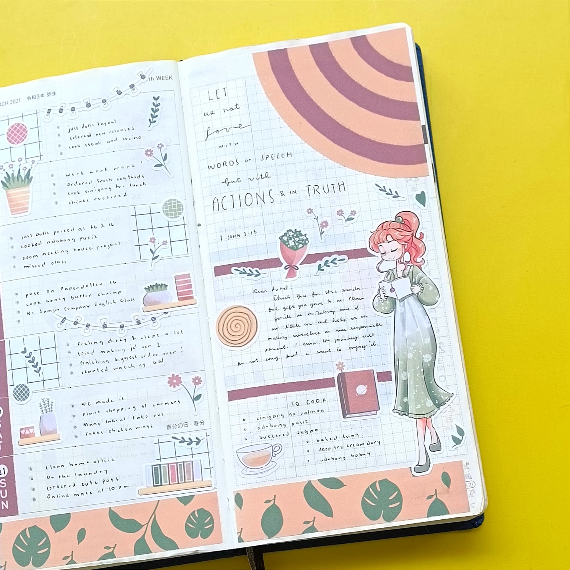 Floral | Sailor Bloom | Spring Collection Sticker | C191