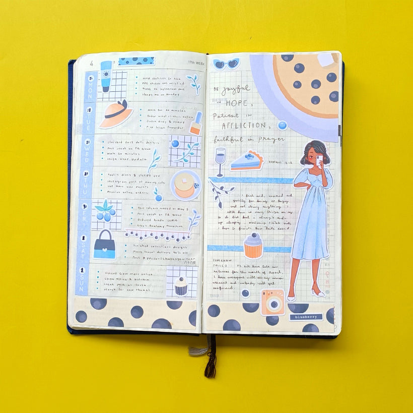 Blueberry | Sweet Summer | Collection Stickers | C200