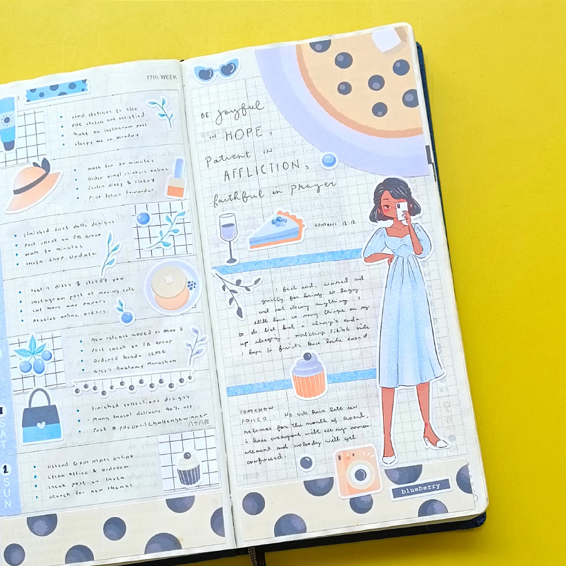 Blueberry | Sweet Summer | Collection Stickers | C200