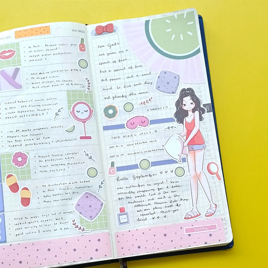 Balmy | Slumber Party | Collections Stickers | C217