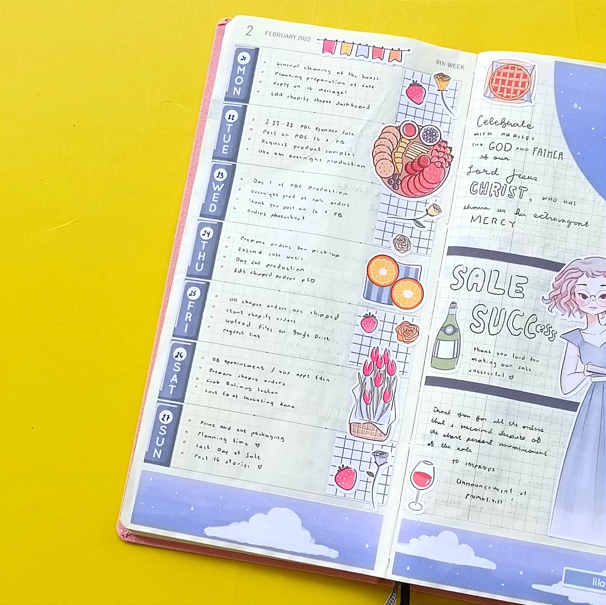 Lilac | Picnic Diaries | Collection Stickers | C242