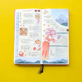 Tangerine | Picnic Diaries | Collections Stickers | C244