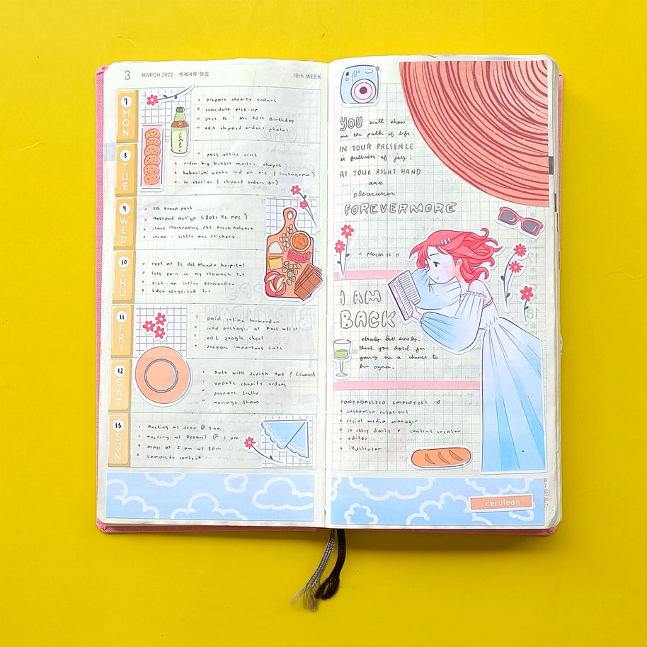 Cerulean | Picnic Diaries | Collections Stickers | C243