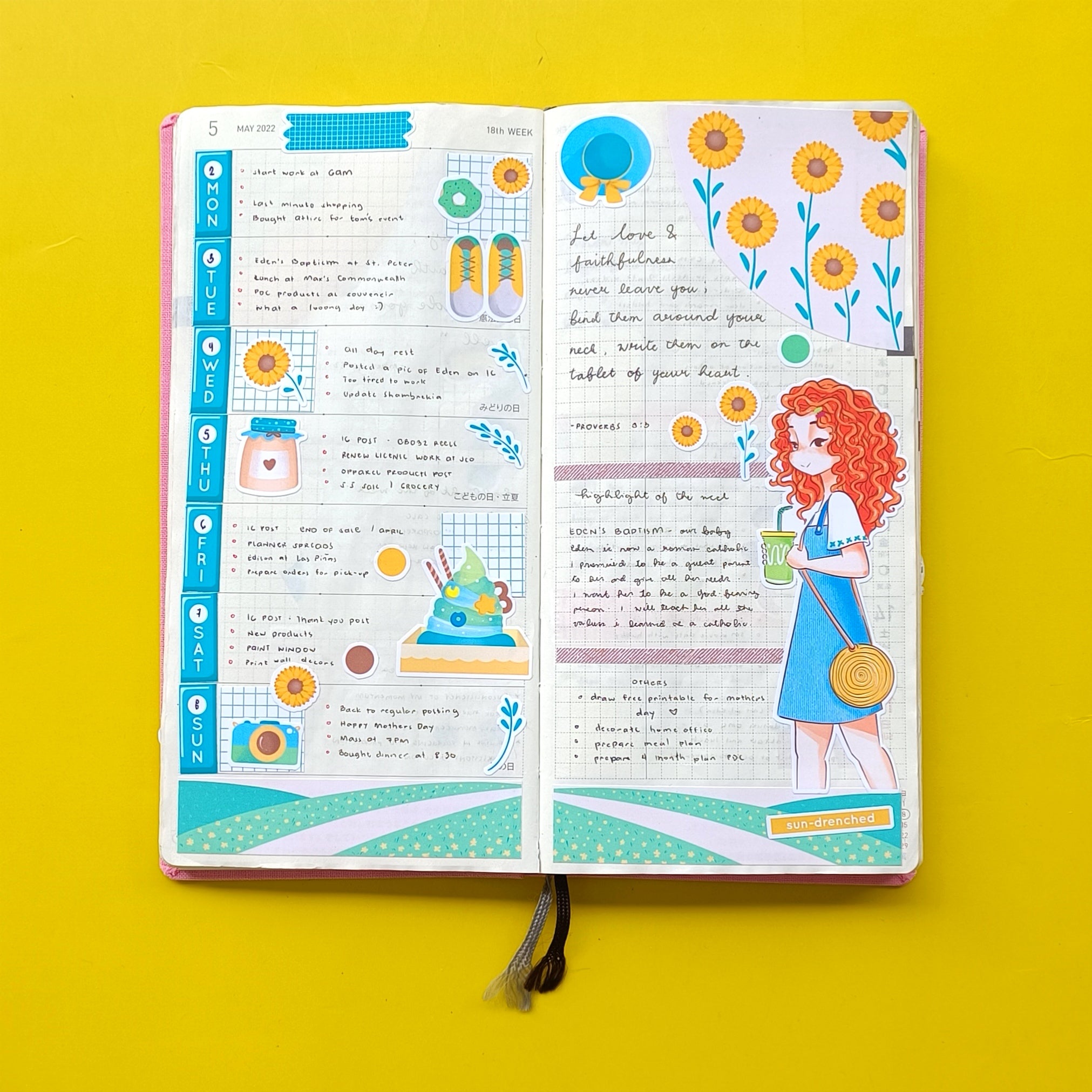 Sun-drenched | Summer Princess | Collection Stickers | C258