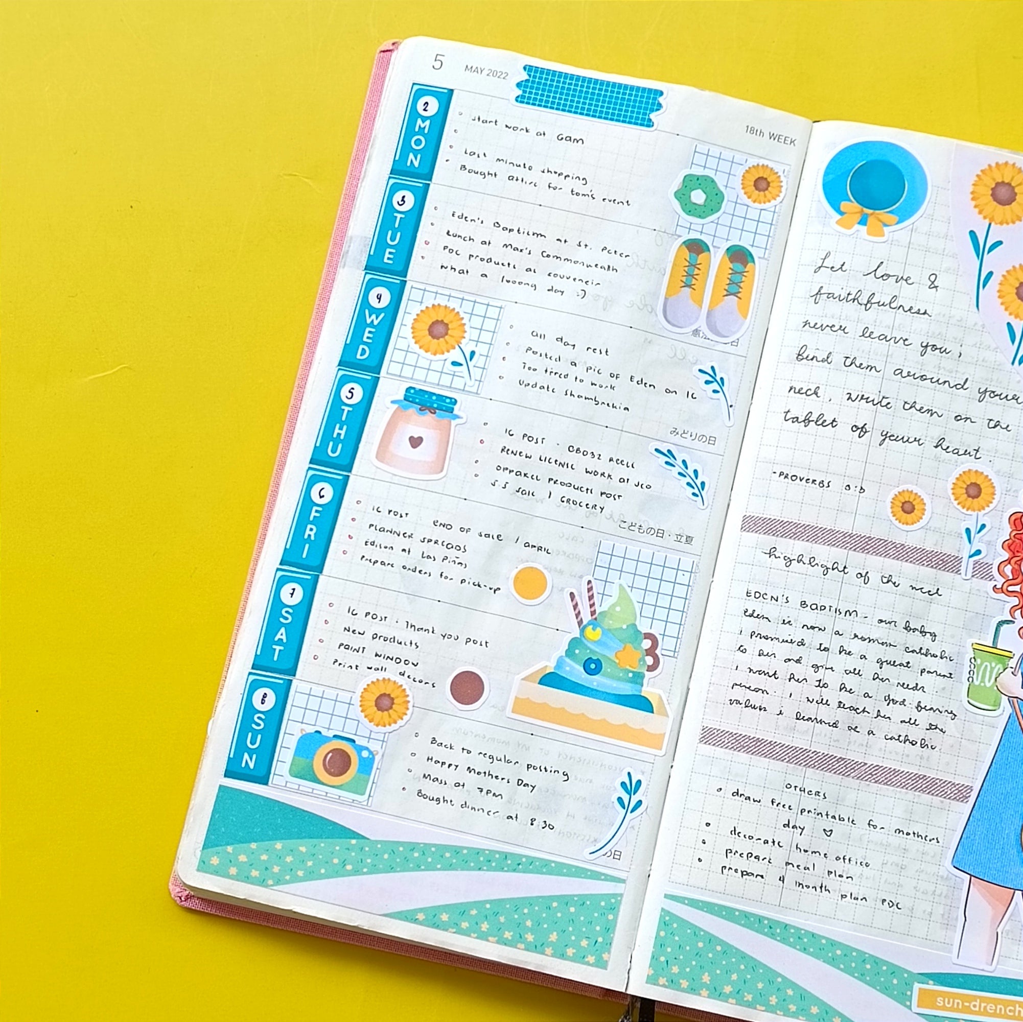 Sun-drenched | Summer Princess | Collection Stickers | C258