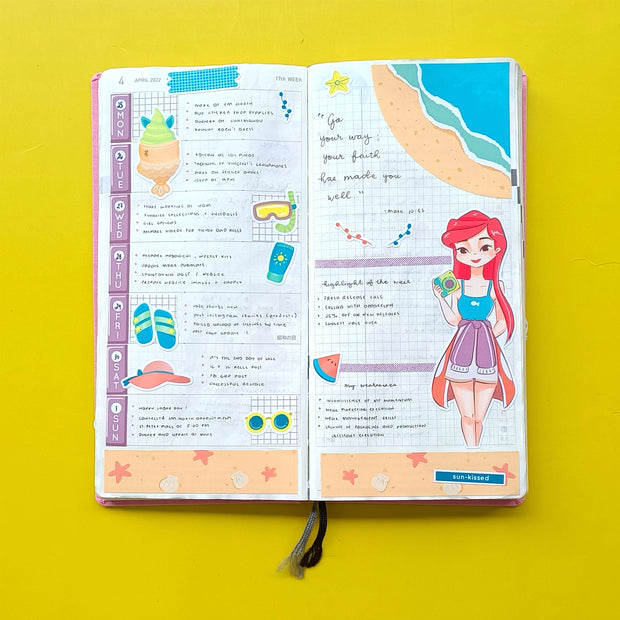 Sun-kissed | Summer Princess | Collections Stickers | C259