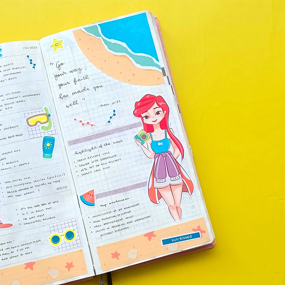 Sun-kissed | Summer Princess | Collections Stickers | C259