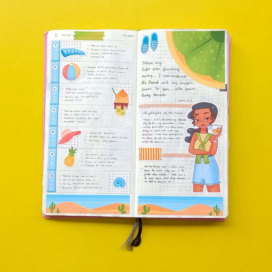 Sun-filled | Summer Princess | Collections Stickers | C261