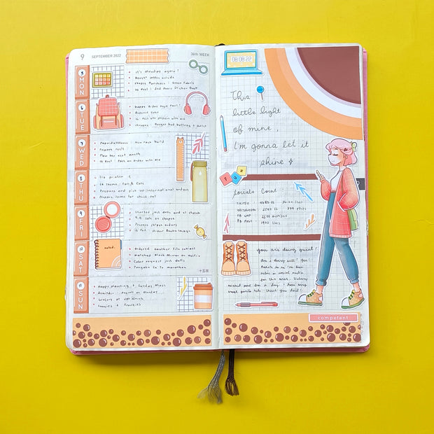 Competent Student | School Is Cool | Collection Stickers | C268