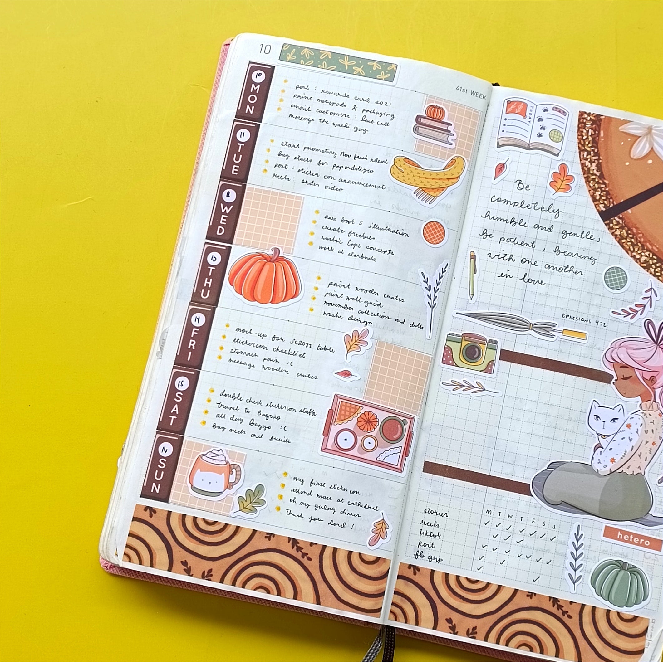 Hetero Cat | Autumn Purrfection | Collection Stickers | C276