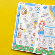 Travel Girl | Story of Us | Collections Stickers | C290