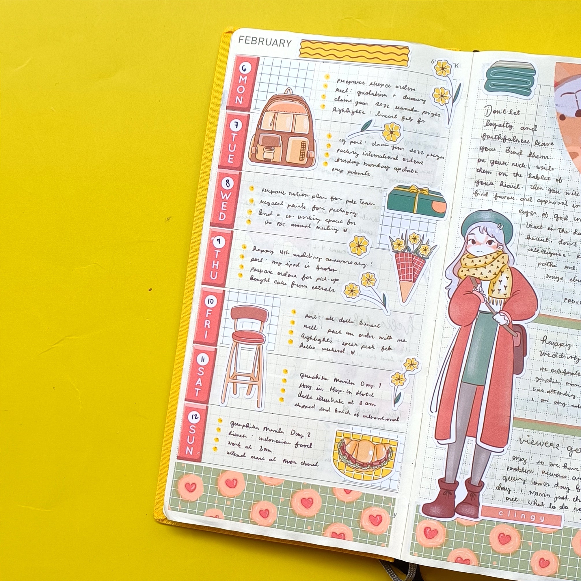 Clingy Girl | Story of Us | Collection Stickers | C292