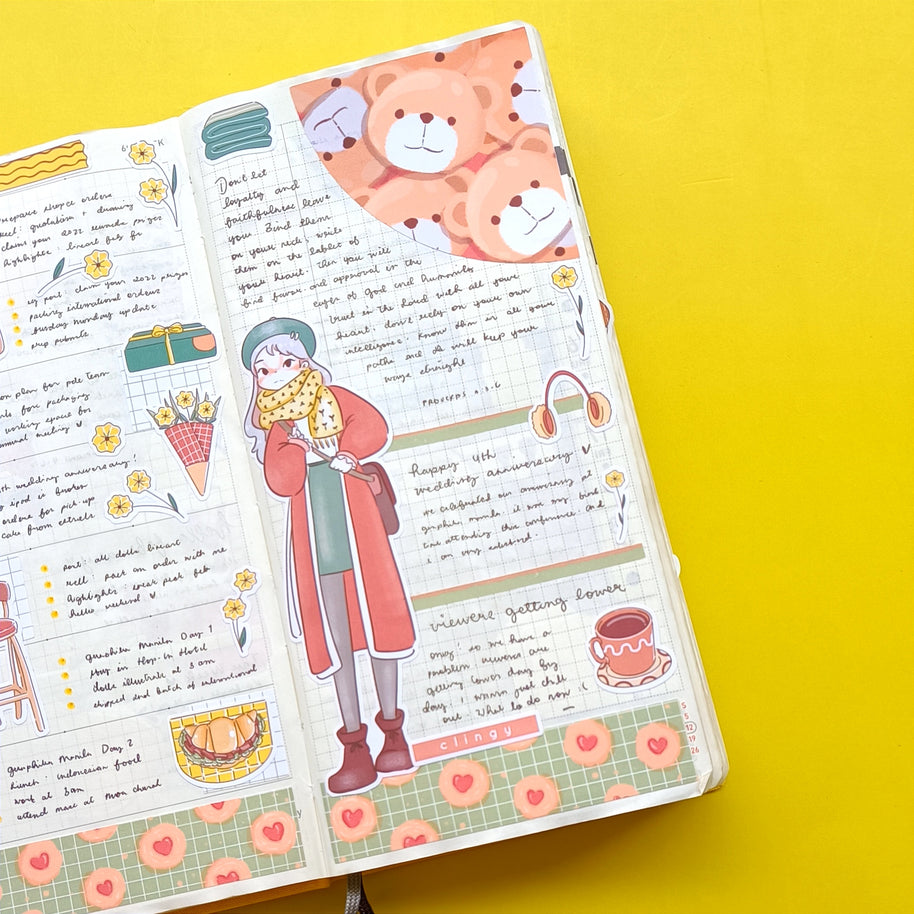 Clingy Girl | Story of Us | Collection Stickers | C292