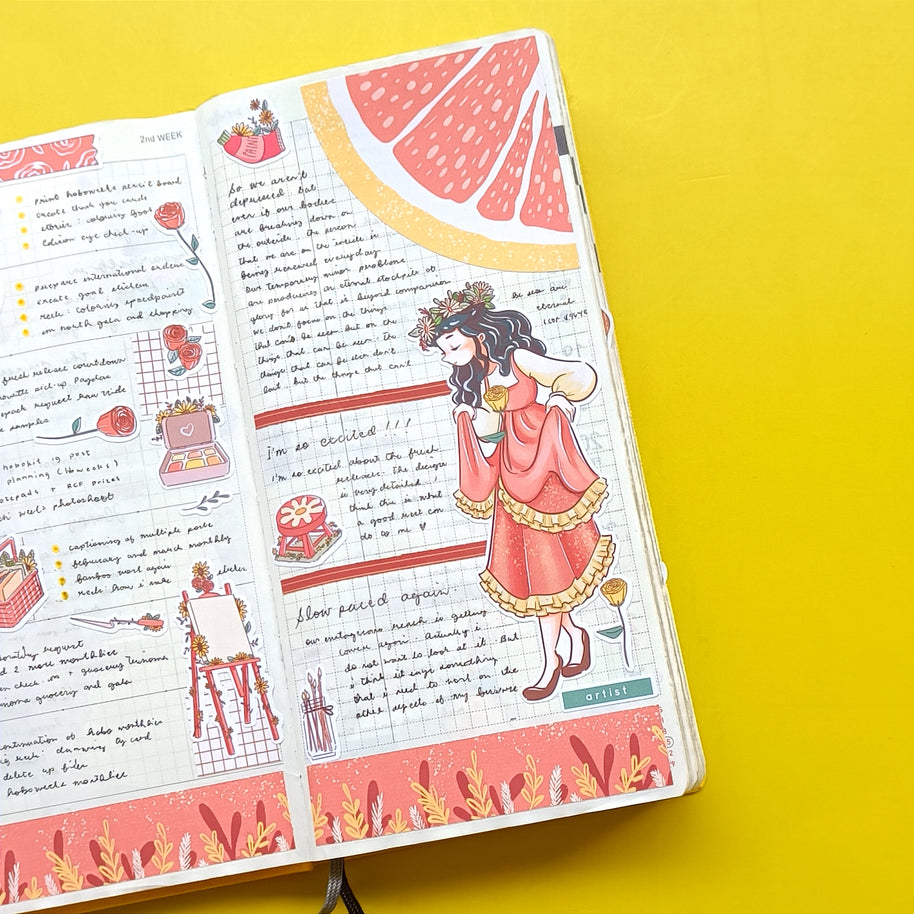 Artist | The Pretty Petal | Collection Stickers | C298