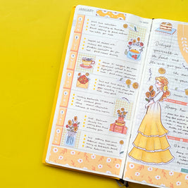 Vintage | The Pretty Petal | Collection Stickers | C299