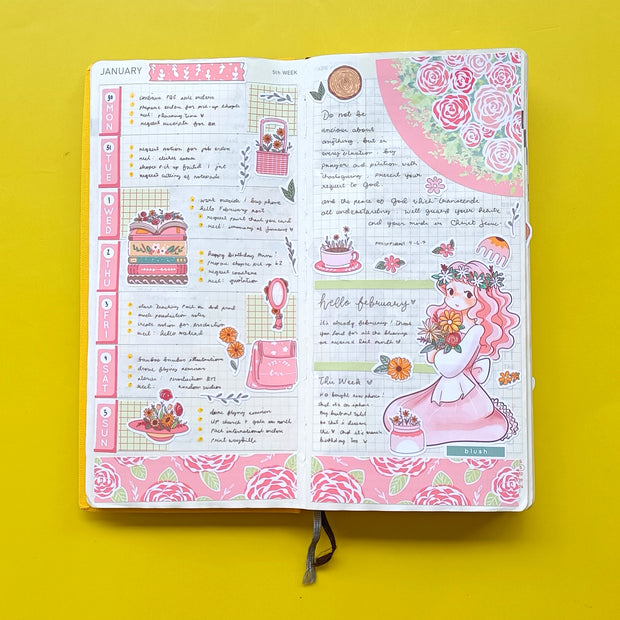 Blush | The Pretty Petal | Collection Stickers | C300