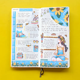 Retro | The Pretty Petal | Collection Stickers | C301