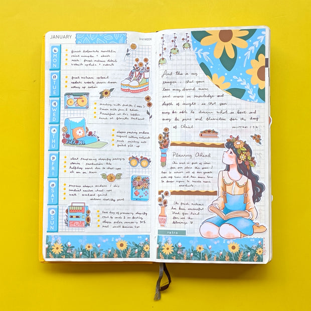 Retro | The Pretty Petal | Collection Stickers | C301