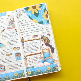 Retro | The Pretty Petal | Collection Stickers | C301