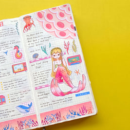 Retro | The Modern Mermaids | Collection Stickers | C302