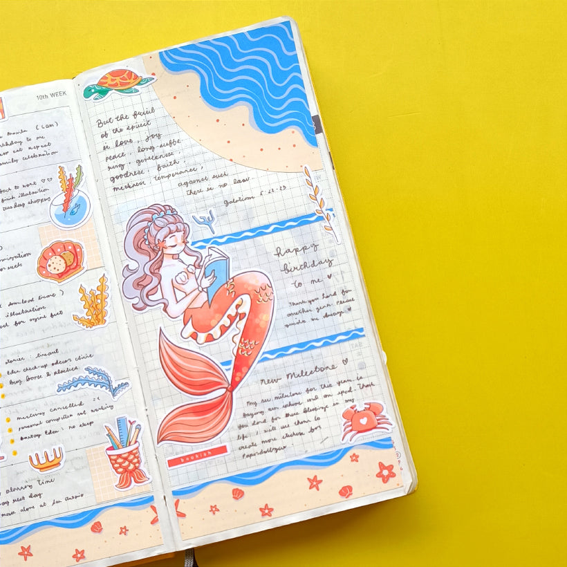 Bookish | The Modern Mermaids | Collection Stickers | C303