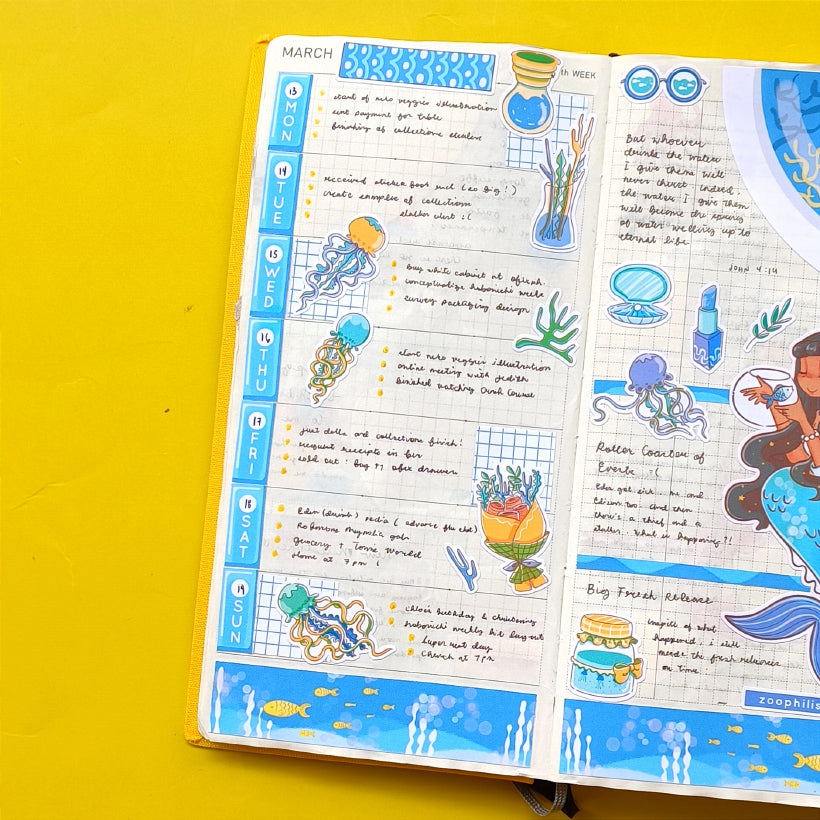 Zoophilist | The Modern Mermaids | Collection Stickers | C304