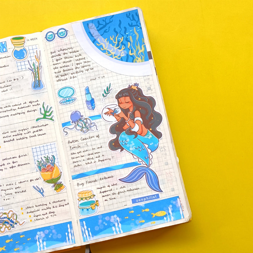Zoophilist | The Modern Mermaids | Collection Stickers | C304