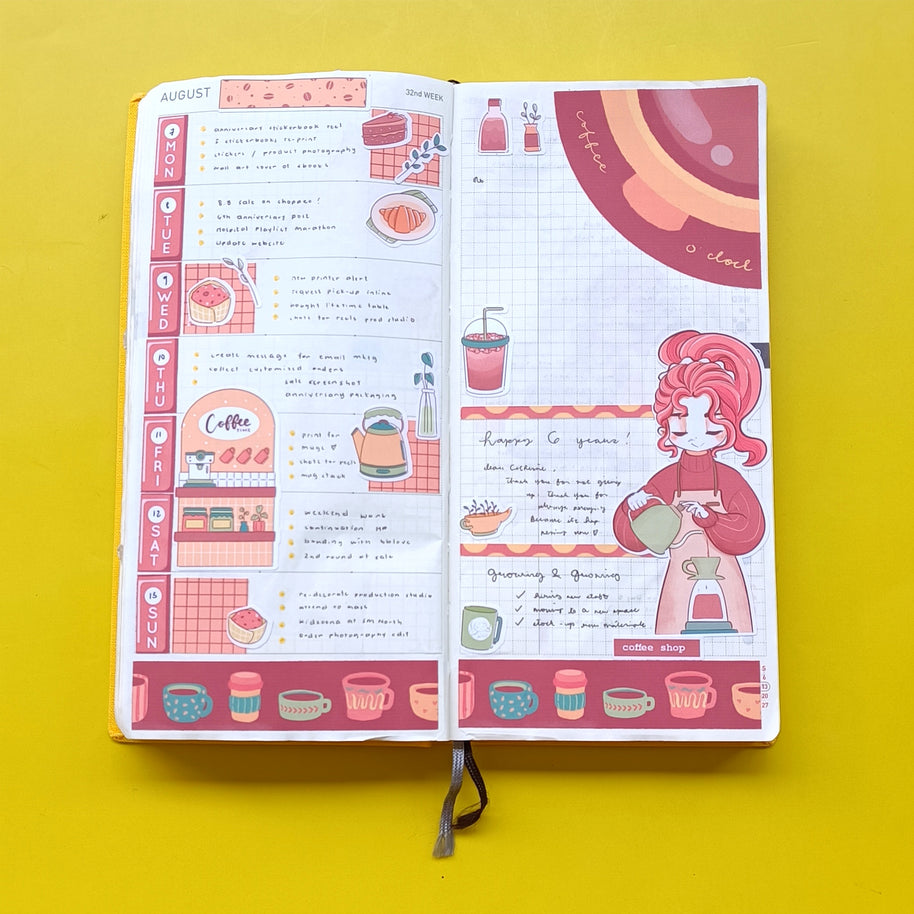 Coffee Shop | True Passion | Collection Stickers | C328