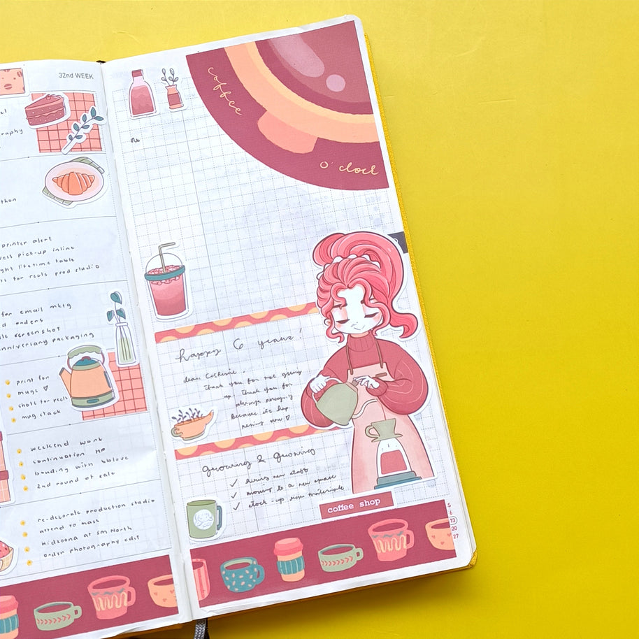 Coffee Shop | True Passion | Collection Stickers | C328