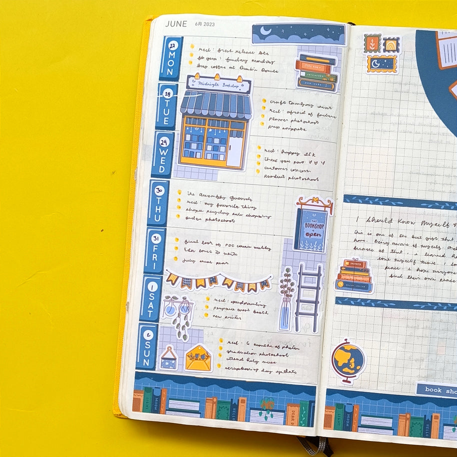 Book Shop | True Passion | Collection Stickers | C329