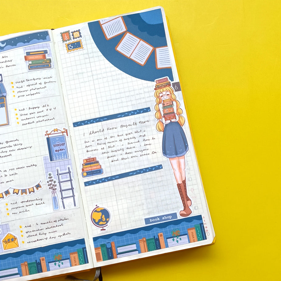 Book Shop | True Passion | Collection Stickers | C329