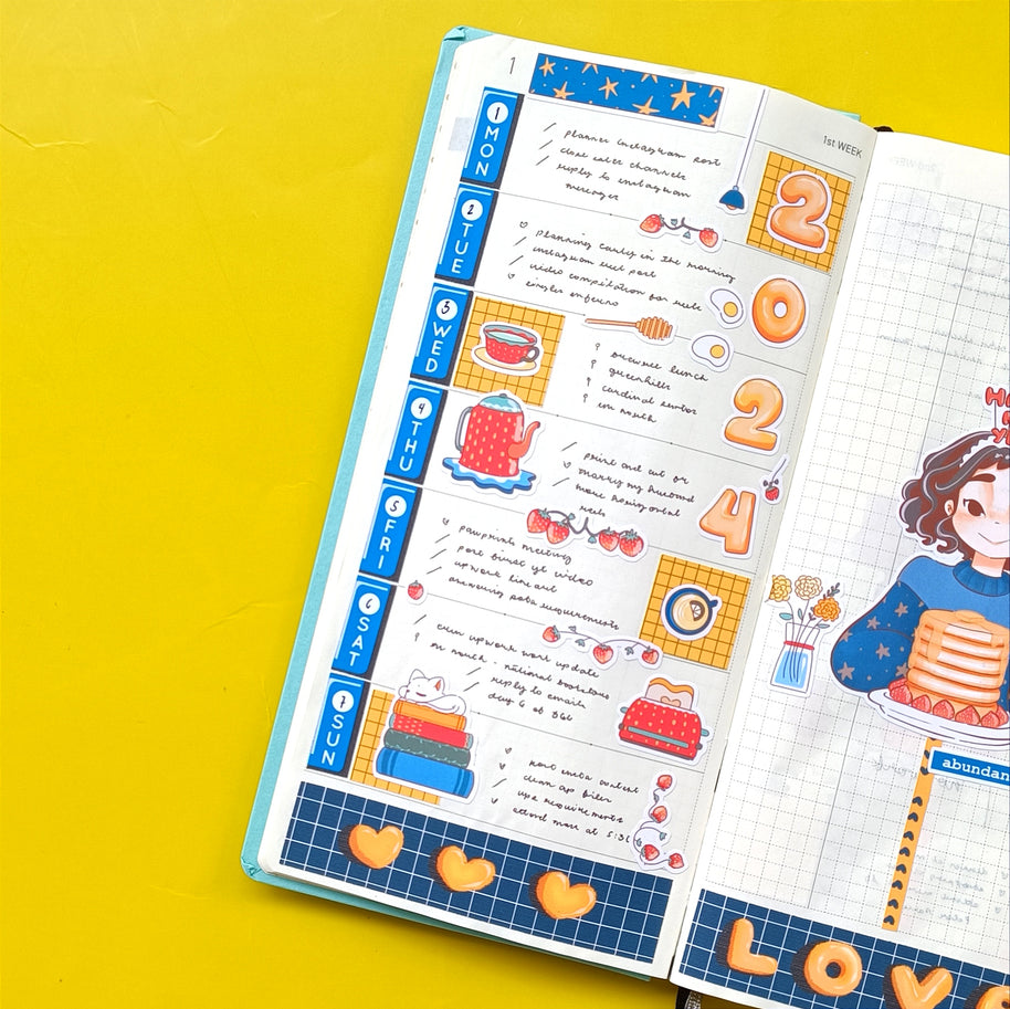 Abundant | New Year | Collection Stickers | C344