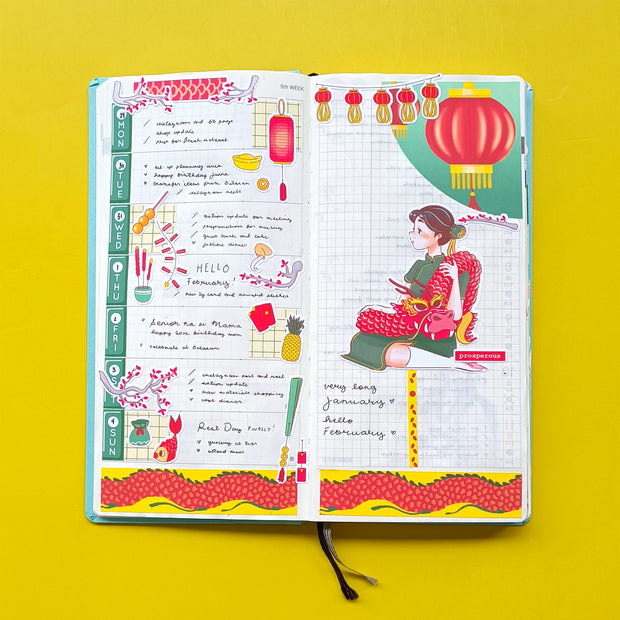 Prosperous | Year of the Rising Dragon | Collection Stickers | C346