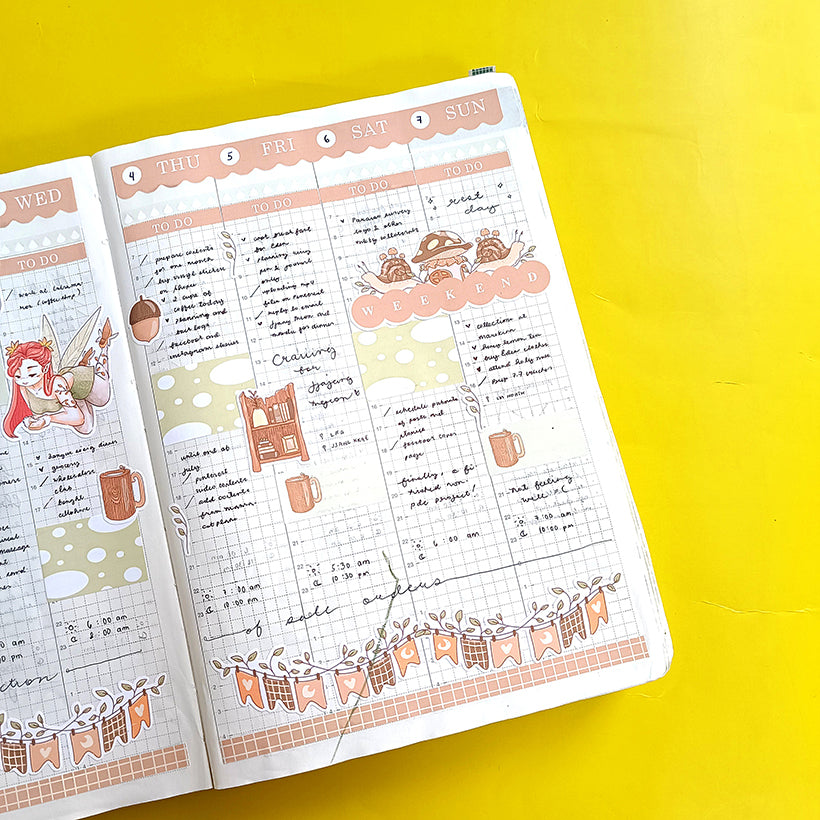 Enchanting | Fairy Tales | Hobonichi Cousin Weekly Kit - hcwk085