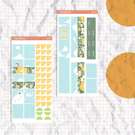 Flower | Hobonichi Weeks Monthly Stickers ( set of 2 ) | hwm002