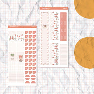 Minimalist Hobonichi Weeks Monthly Stickers ( set of 2 ) -hwm014