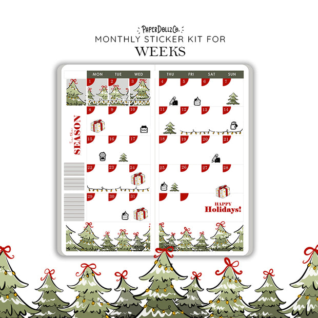 Unbox the Joy | Like a Storybook | Holiday Stickers - hwm022