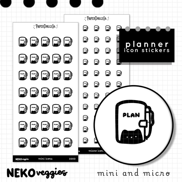 Planner | PaperDollzCo | Icon Sticker | i003