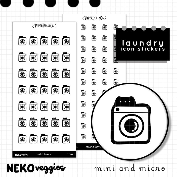 Laundry | PaperDollzCo | Icon Sticker | i006